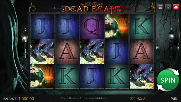 Play Dead Beats Slot Game for Free