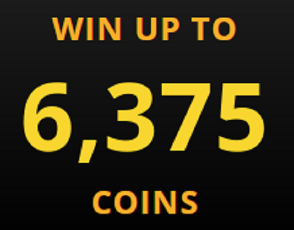 Win Up to 6375 Coins Dead Beats Slot Game