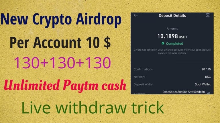 100$ profit per account//how to use any crypto wallet // crypto airdrop for beginners