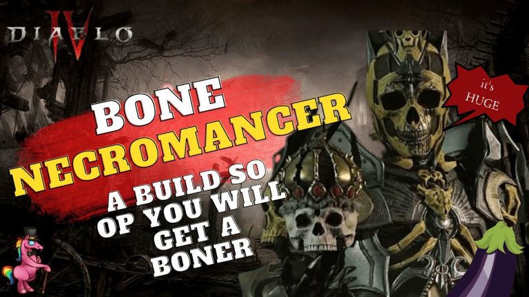 Diablo 4 Beta Guide – Bone Necromancer so OP you will get a Boner