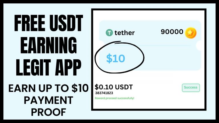 Earn Free $10 USDT From This Legit App & Get Paid To Binance! (Payment Proof!)