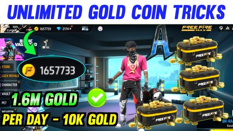 How To Get Unlimited Gold Coins In Free Fire ! Free Fire Me Unlimited Gold Coins Kaise Milega