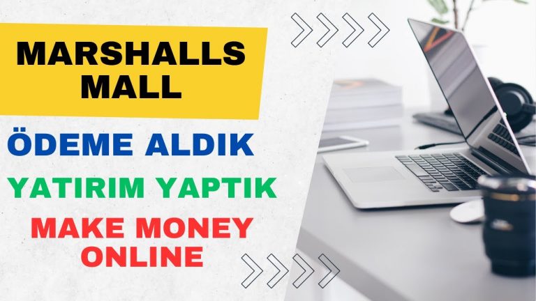 MARSHALLS MALL | ÖDEME ALDIK | YATIRIM YAPTIK | CLOUD MINING 2023