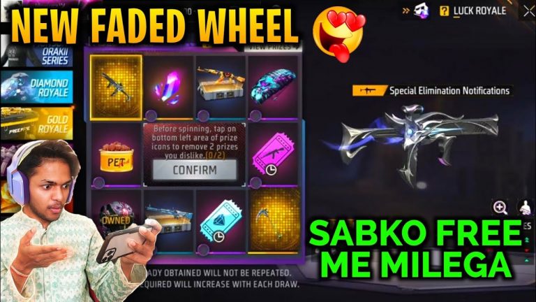 MINDS EYE MAC10 FADED WHEEL | FREE FIRE NEW EVENT | NEW FADED WHEEL FREE FIRE | FF NEW EVENT TODAY |