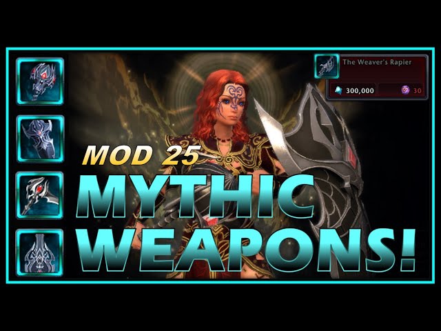 NEW Mod 25 Weapons will be BEST in SLOT!? (showcase & analysis) – Neverwinter Preview