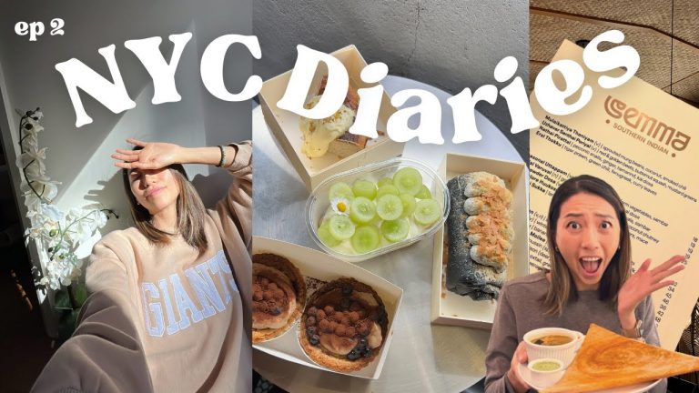 NYC Vlog: Semma First South Indian Michelin Star, ANDO Patisserie, cozy weekend 2023 ep 2