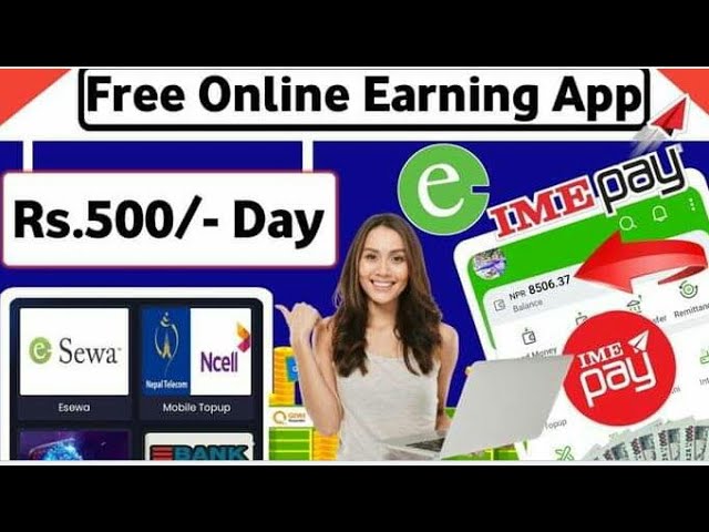 New Esewa Earning App || Refer and Earn || Per Refer Rs.10 – With live withdraw || Esewa earning |