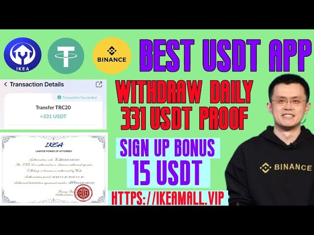 New USDT Earning App | Sign up Bonus 15$ USDT | USDT Mining Website