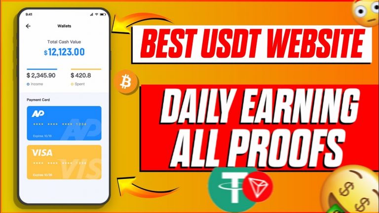 New Usdt Earning Site | Usdt Earning Site 2023 | Usdt Investment site | Usdt Earning site 2023