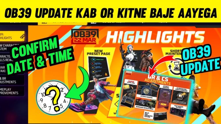 Ob39 Patch Update Free Fire ! Ob39 Update Kab Aayega ! Ob39 Update Me Kya Kya Change Hua Hai 2023