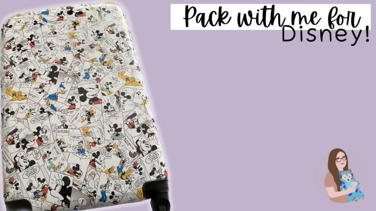 PACK WITH ME FOR DISNEY | Packing for Disneyland Paris
