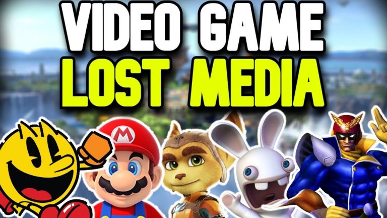 Pieces of Video Game Lost Media