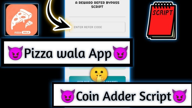 Pizza Wala app Coin adder script || earning app script || pizza wala with live proof