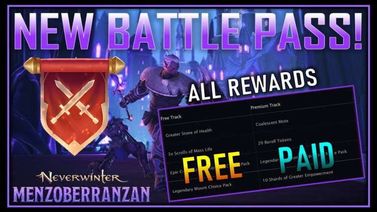 REWARDS REVEALED: New M25 Battle Pass! (3 coal motes + 2 legendary choice packs) – Neverwinter