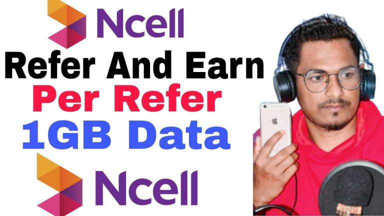 Refer And Earn 1GB Free | Ncell App Refer A Friend | Get 1GB Data Free| Ncell App New Offer 1GB Free