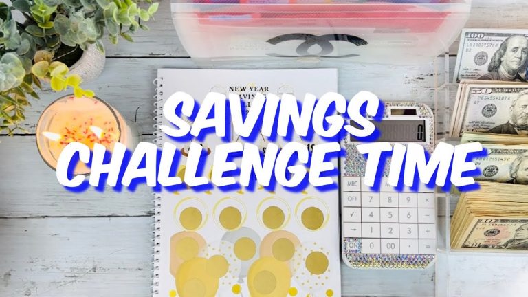 SAVINGS CHALLENGE STUFFING | CASH STUFFING | SMALL BUSINESS PAY | BUDGETING | 100 ENVELOPE CHALLENGE