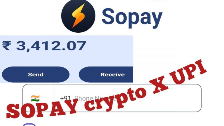 SOPAY crypto x UPI ko kese use kare