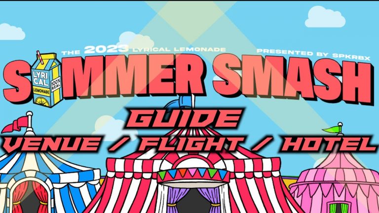 The Lyrical Lemonade:SUMMER SMASH 2023 GUIDE (TICKET PRICES/VENUE/HOTEL/FLIGHT/LYFT) Jun 23rd – 26th