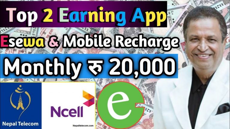 Top 2 Earning App | Best Nepali Earning App | New Esewa Earning App | Online Earning App In Nepal