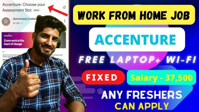 Work From Home Jobs | Accenture Hiring Fresher | On Spot Test | Online Jobs at Home |Job Vacancy2023