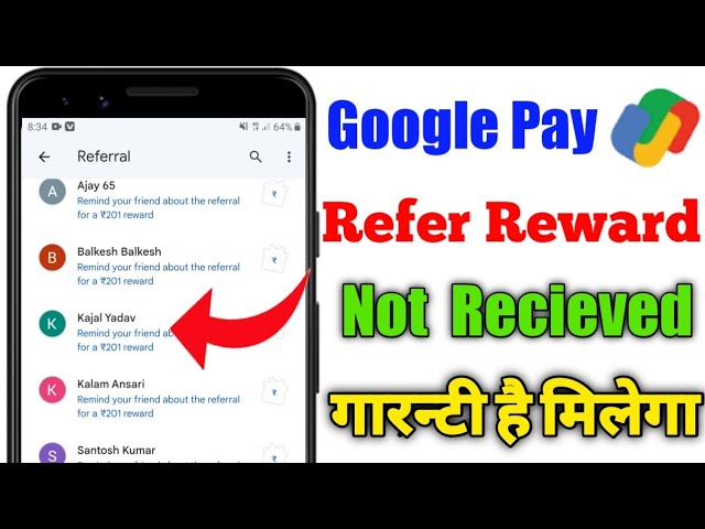 google pay refer reward not received 2023 | google pay referral cashback not received | google pay