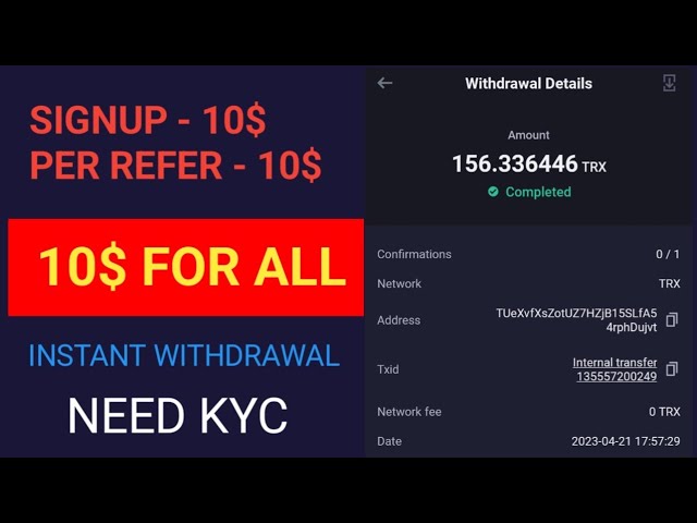 10$ INSTANT EARN // BitHold App Unlimited Withdrawal Trick // 10$ Signup & 10$ Refer #exchange