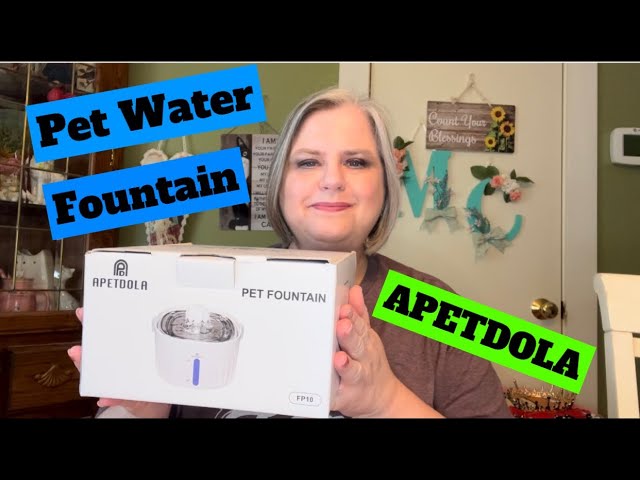 APETDOLA PET FOUNTAIN *Review* MARYC10A for 10% off