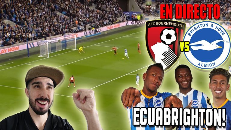 BOURNEMOUTH vs BRIGHTON EN VIVO | PREMIER LEAGUE | MOISES CAICEDO LESIONADO!