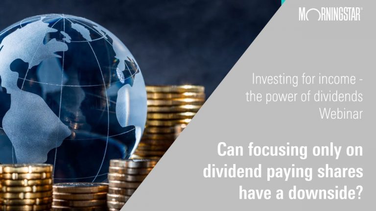 Can focusing only on dividend paying shares have a downside?