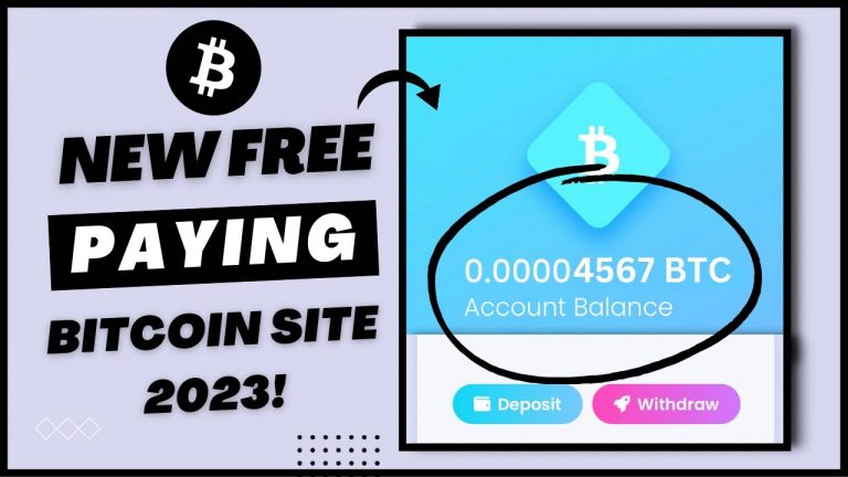 Earn Free Bitcoin In 2023: Claim Over $10 Easily (New BTC Legit Site!)