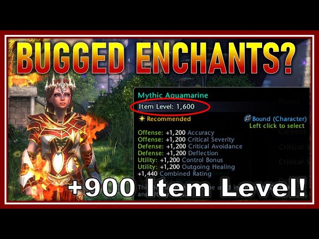 Game Broken (PC) – “NEW” 1,600 Item Level Enchants But DO NOT do this! (+900 IL) – Neverwinter