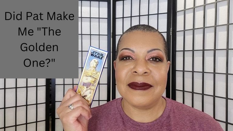 Get Ready With Me (GRWM) ft. Pat McGrath Star Wars The Golden One Quint Palette