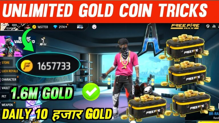 How To Get Unlimited Gold Coins In Free Fire ! Free Fire Me Unlimited Gold Coins Kaise Milega