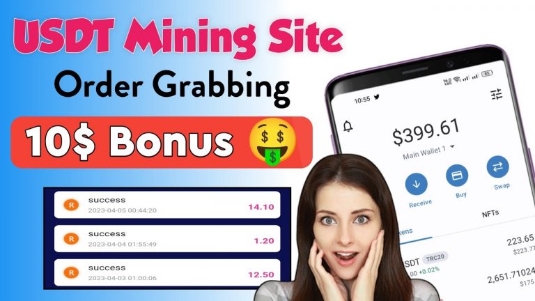 Live Payment Proof | Real USDT Earning Website 2023 | Usdt Mining