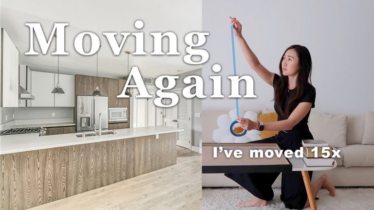 MOVING VLOG: apartment hunting, moving 15 times, moving into our new place