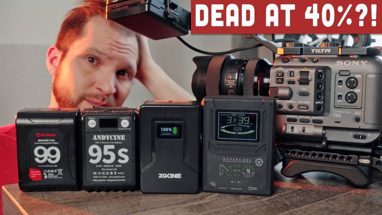 Mini V-Mount Battery BATTLE! ZGCine vs Moman vs AndyCine vs Core SWX