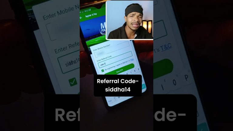 Myfab11 Referral Code | Myfab11 Referral Code- siddha14 | #shorts