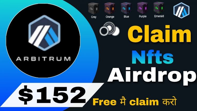 New Crypto Airdrop 2023 – claim FREE arbitrum Network Nfts in Metamask #nfts #airdrop #crypto