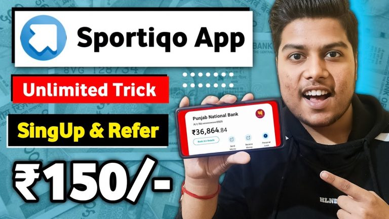 New Refer And Earn App Today | Sportiqo App | Tech Vikesh