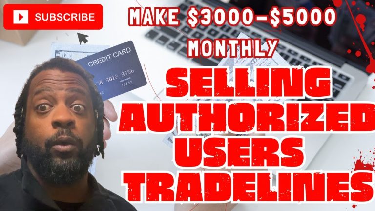 Selling Tradelines Step By Step Guide Be a Tradeline broker Make $3000 Monthly