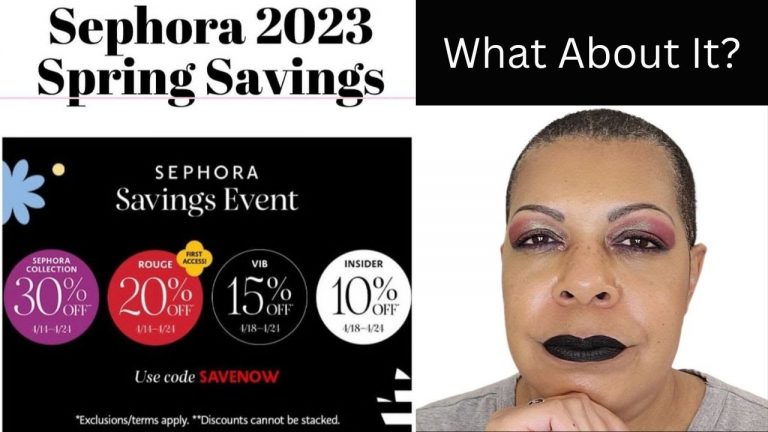 Sephora Sale Spring 2023: What Are MY Thoughts??