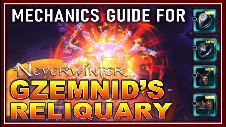 What You NEED to Know to BEAT Gzemnid’s Reliquary! (mechanics guide) Mod 25 New Trial – Neverwinter