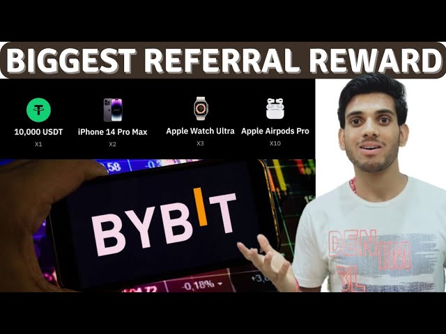 Win 10,000 Usdt Iphone 14 pro Ipods Etc | Earn Big With Bybit Referral Program | Bybit