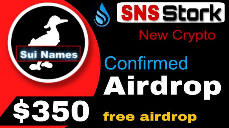 sui network – sui name service confirmed airdrop | new crypto airdrop | sui wallet airdrop #airdrop