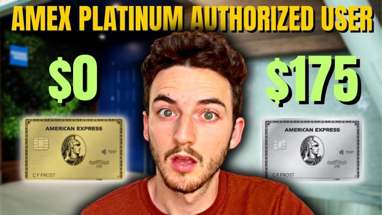 AMEX Platinum Authorized User: Gold vs. Platinum (Watch Me Apply)