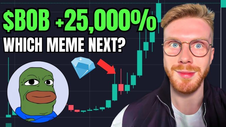 $BOB Exploded 25,000% – Which MEME Coin Will 100x NEXT? $PEPE New ATH The Hype Continues!