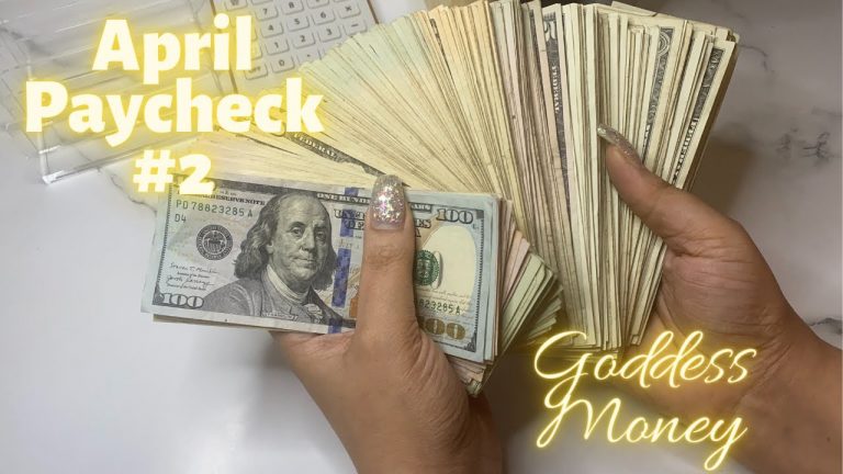 Cash stuffing $619 | April Paycheck 2 | Month Ahead | Sinking Finds | Savings Challenges