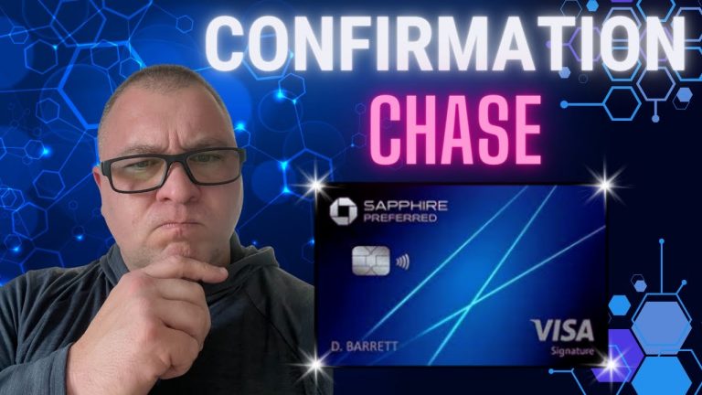 Chase Sapphire Preferred Confirmation!!!!