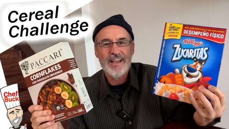 Chocolate Corn Flakes Cereal Challenge