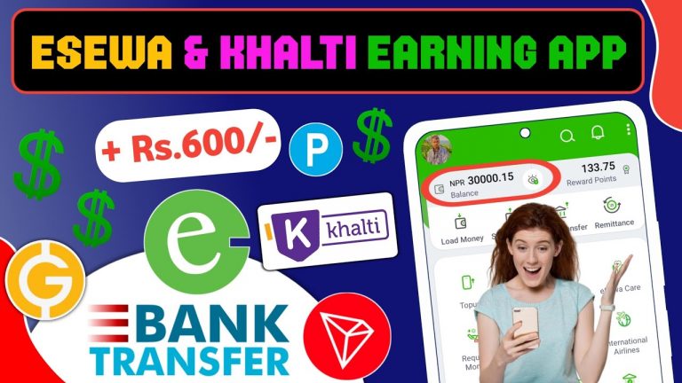 Esewa & Khalti Earning App | Make Money Online | Nepali Earning App | Online Earning App in Nepal